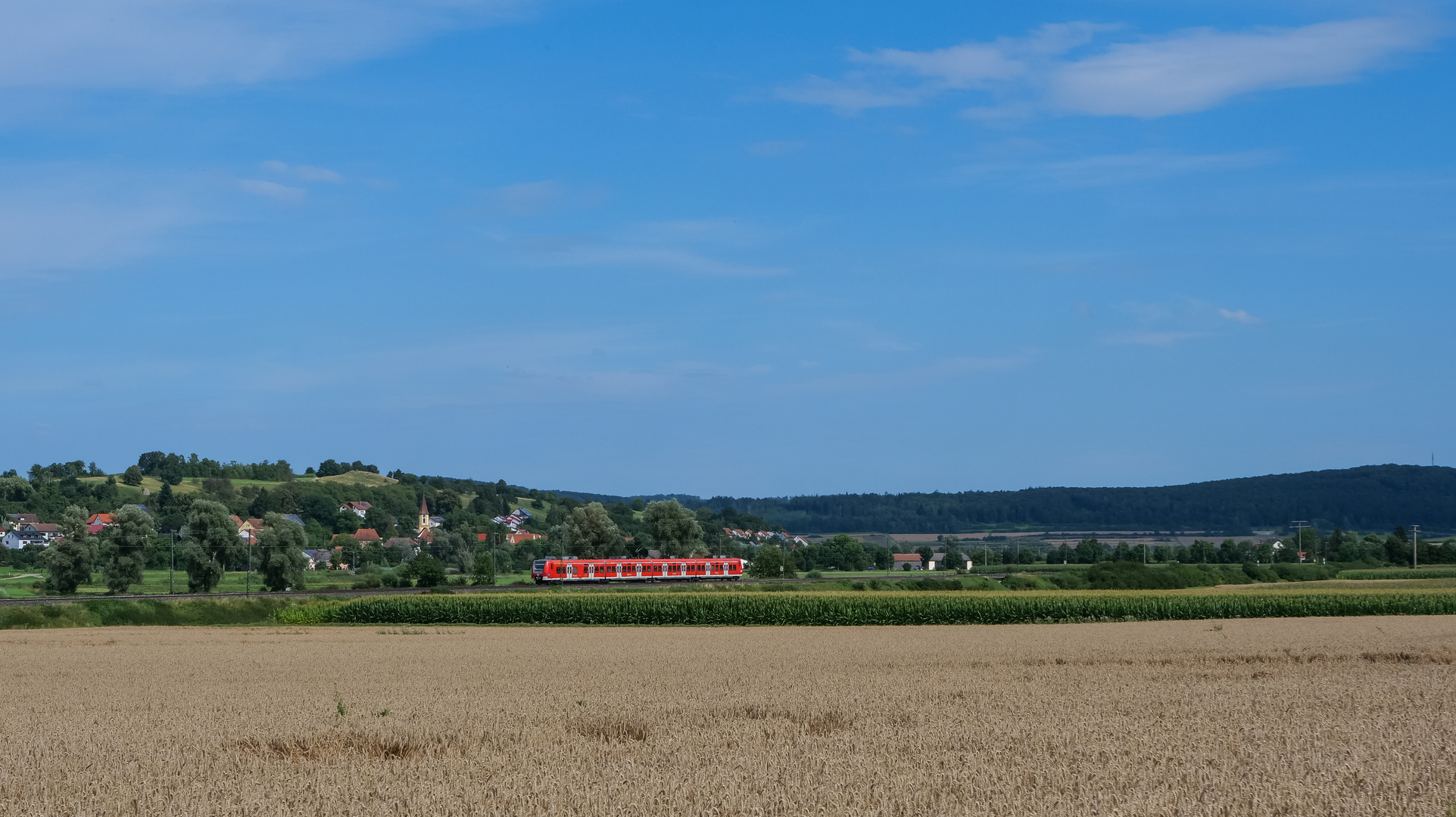 Blick auf Bubenheim