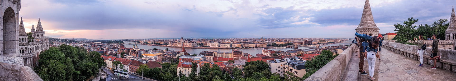 Blick auf Budapest