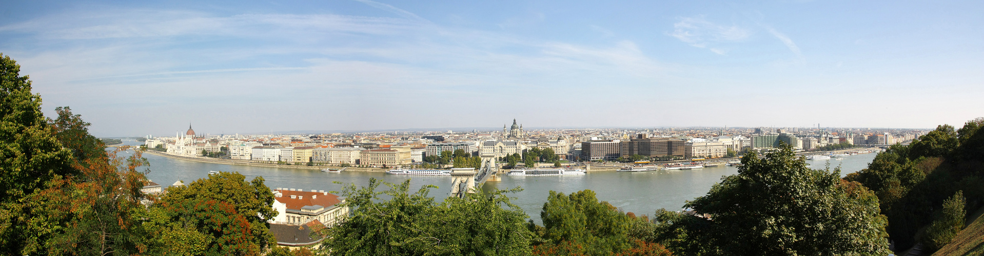 Blick auf Budapest