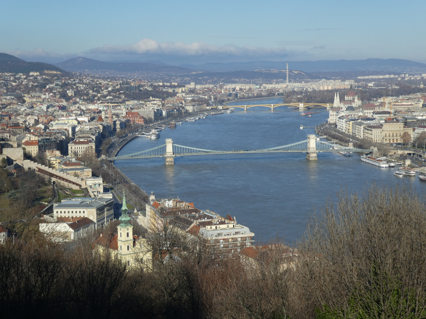 Blick auf Budapest