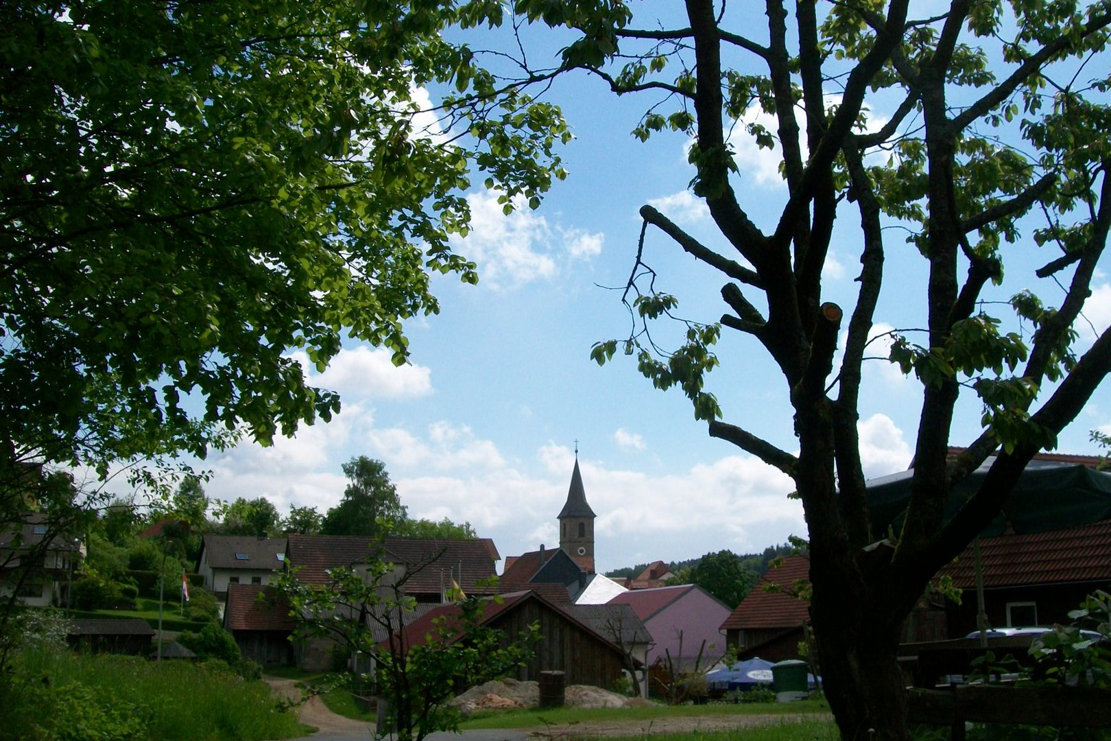 Blick auf Büchenbach