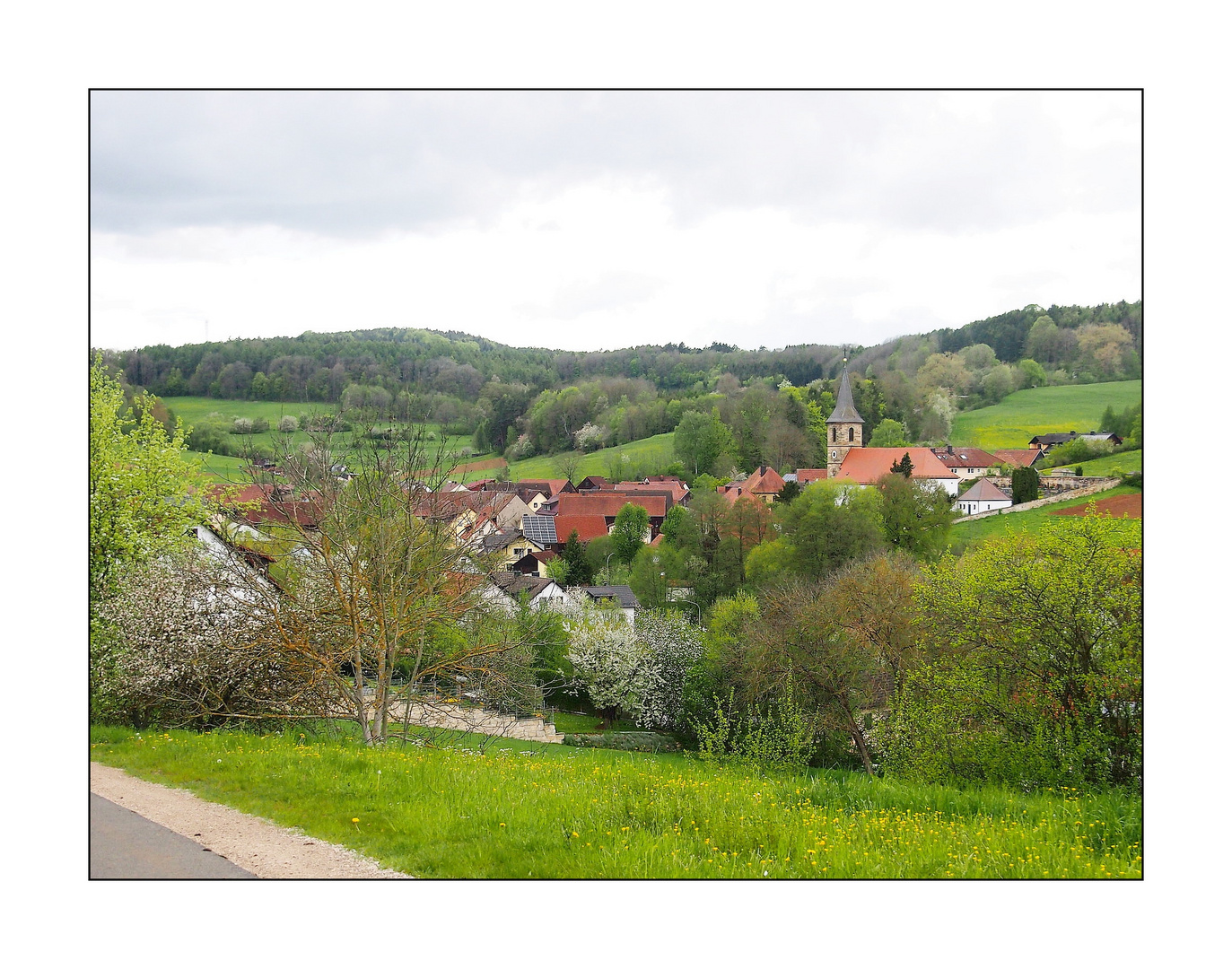 Blick auf Büchenbach