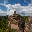 Blick auf Burg Altdahn Grafendahn Tanstein