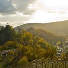 Blick auf Burg Are