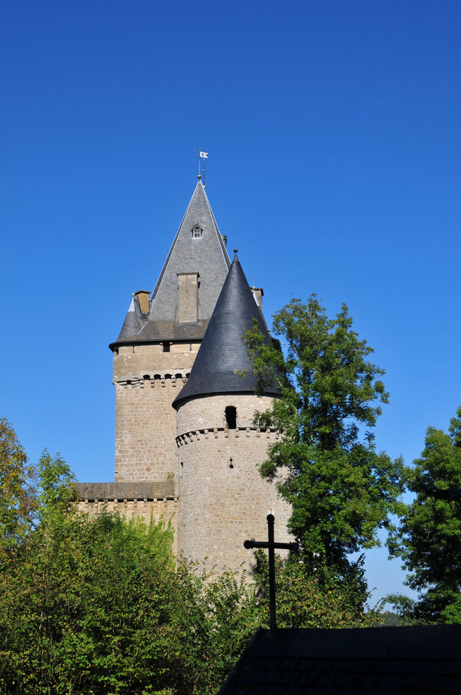 Blick auf Burg Hollenfels