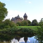 Blick auf Burg Linn, Krefeld