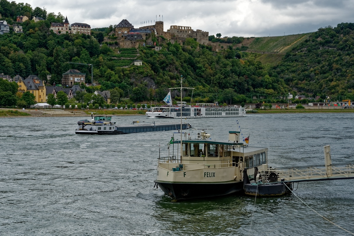 Blick auf Burg Rheinfels