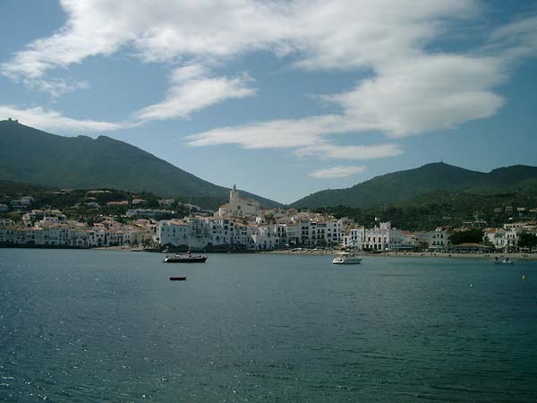 Blick auf Cadéques, Katalonien, Spanien