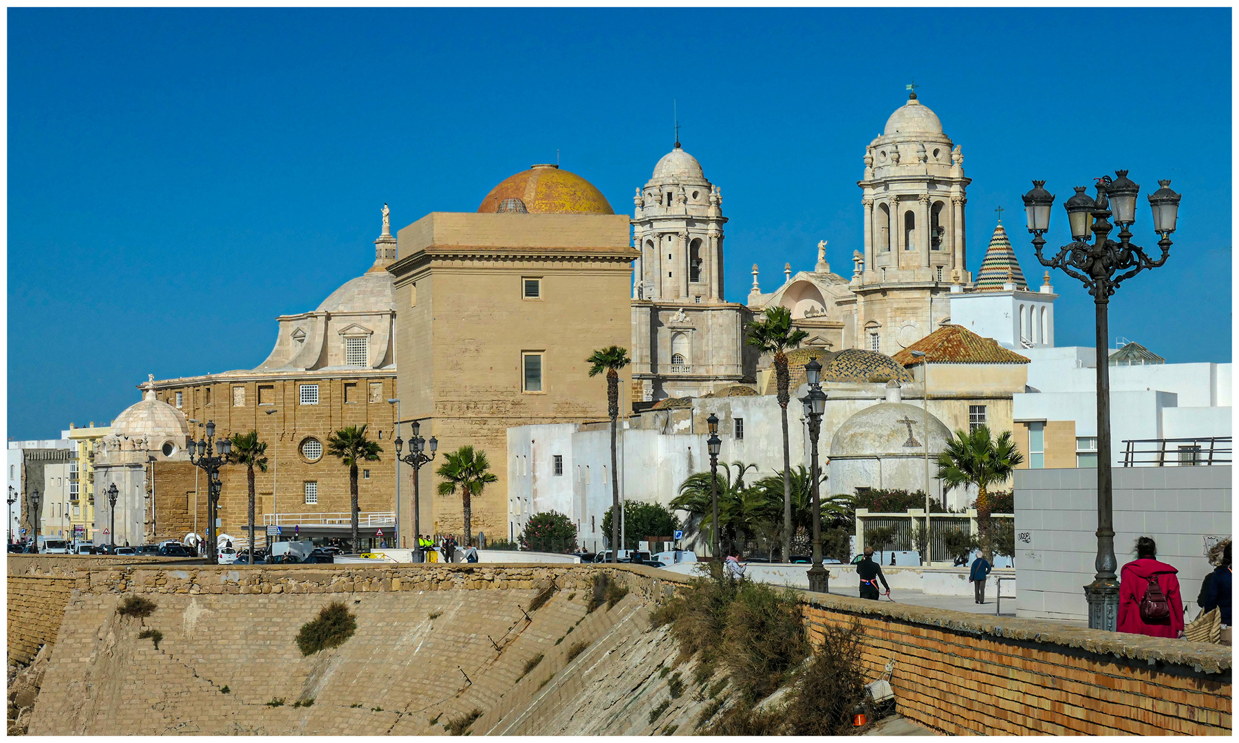 Blick auf Cadiz