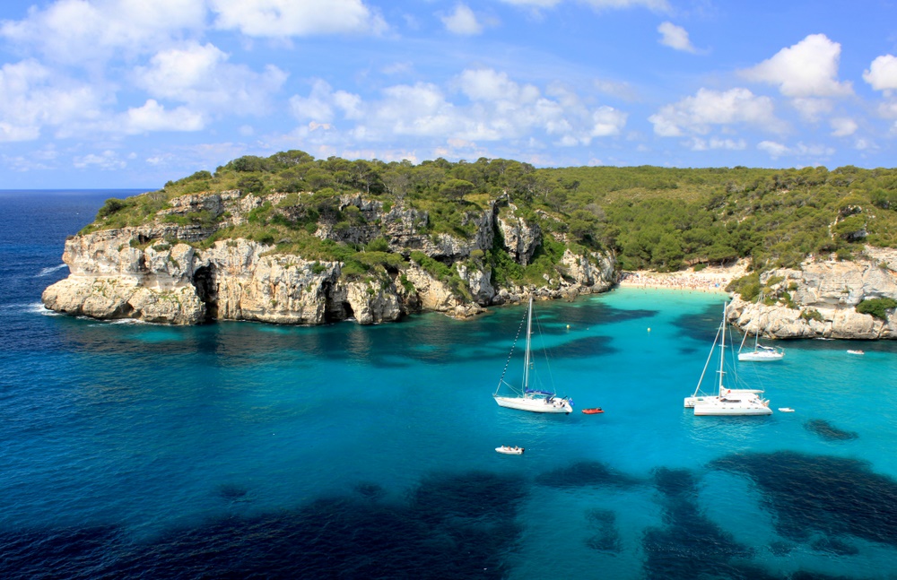 Blick auf Cala Macarelleta