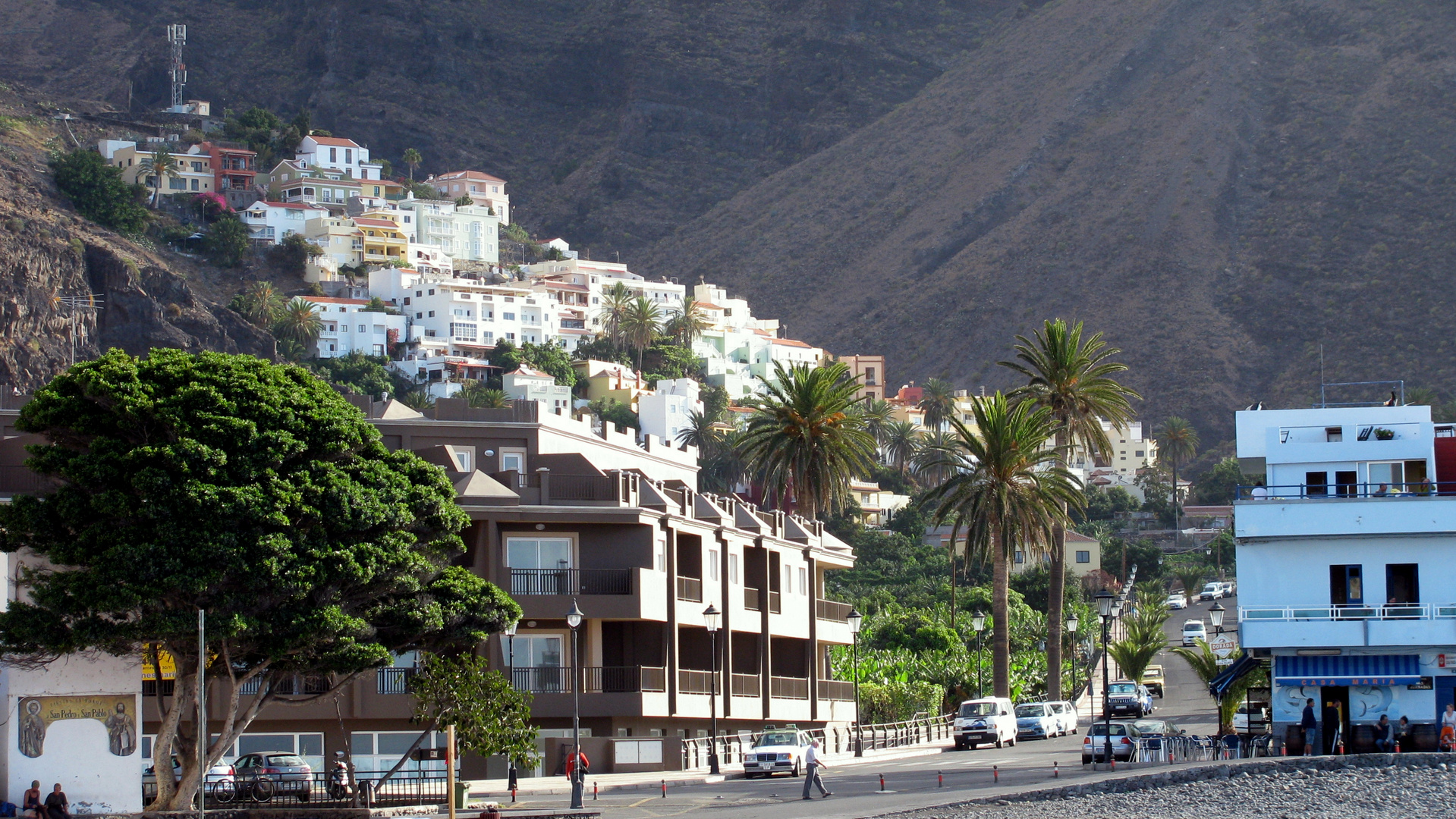 Blick auf Calera - La Gomera