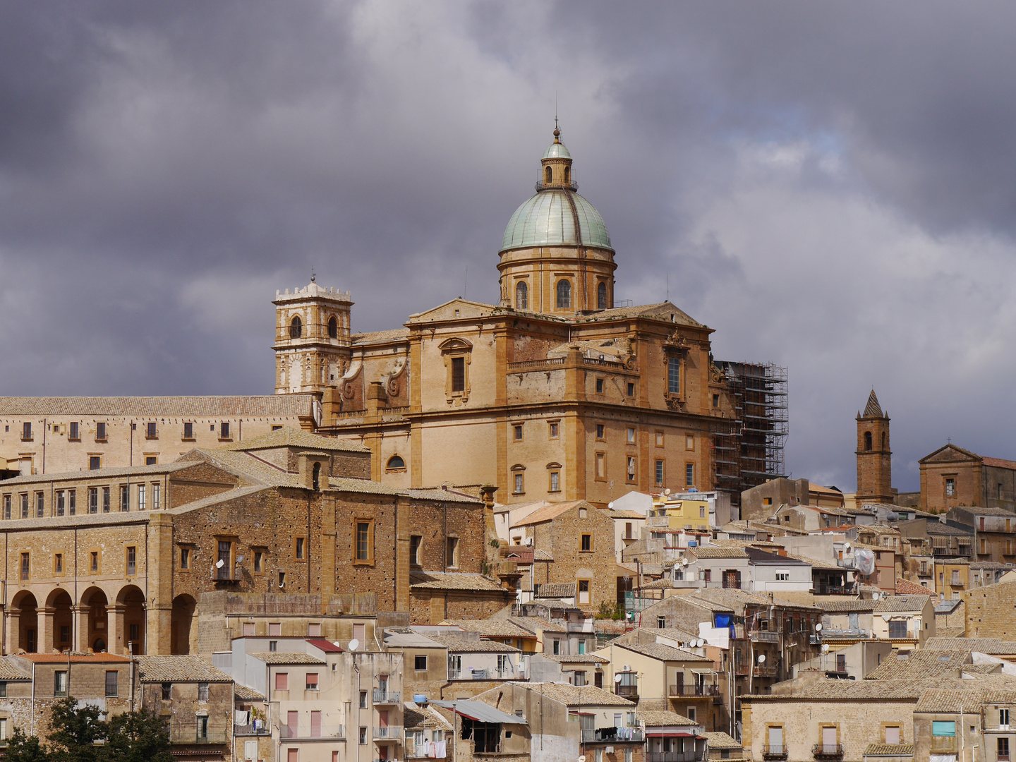 Blick auf Caltagirone - Sizilien