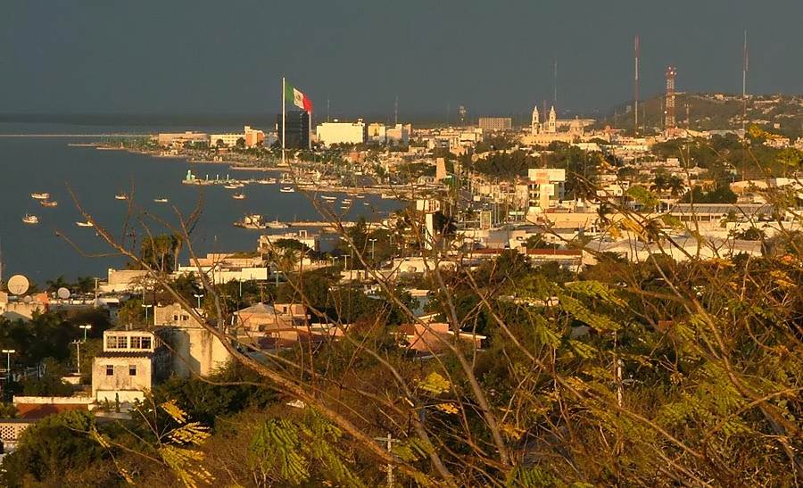 Blick auf Campeche