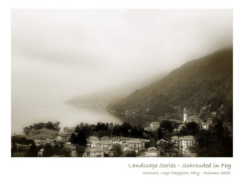 Blick auf Cannero - Lago Maggiore