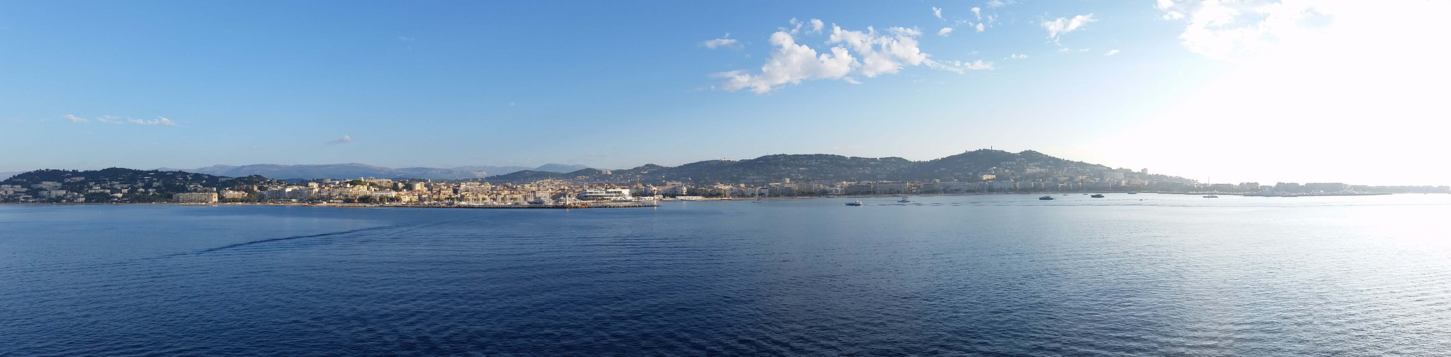 Blick auf Cannes