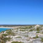 Blick auf Cape Spencer mit seinem Leuchtturm