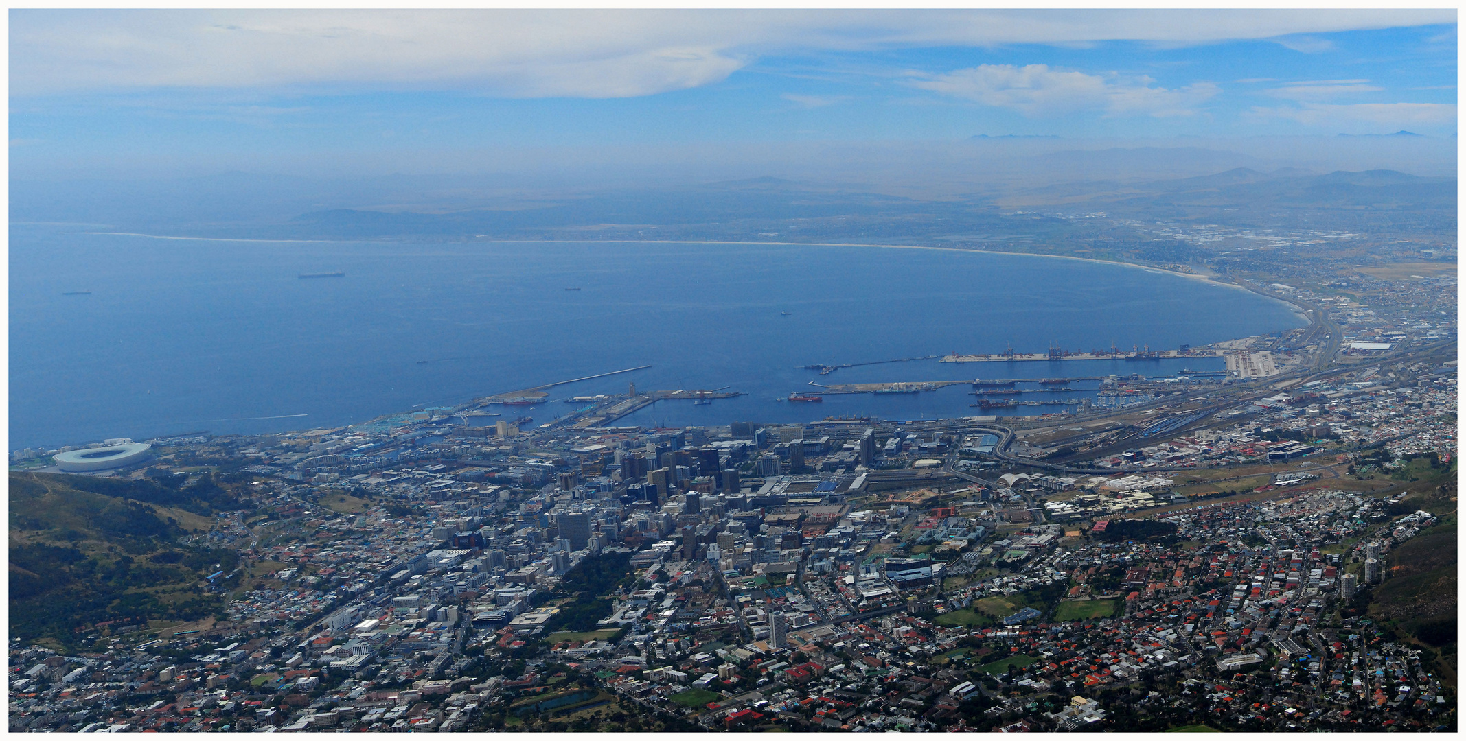 Blick auf Capetown