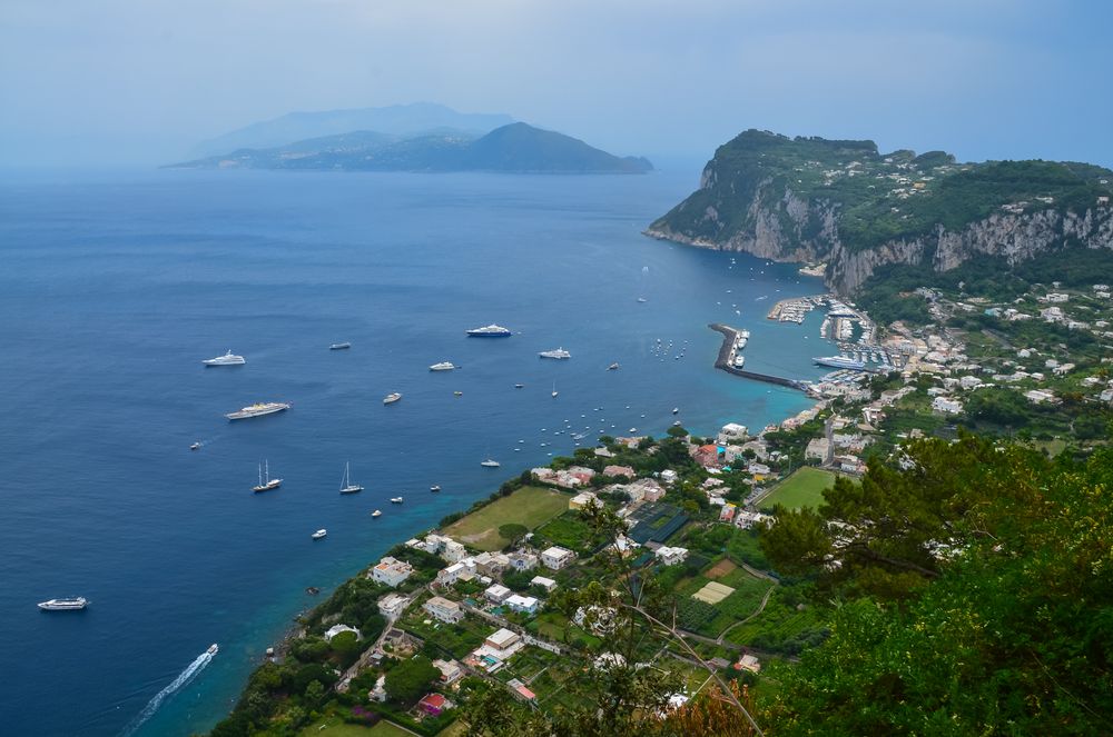 Blick auf Capri