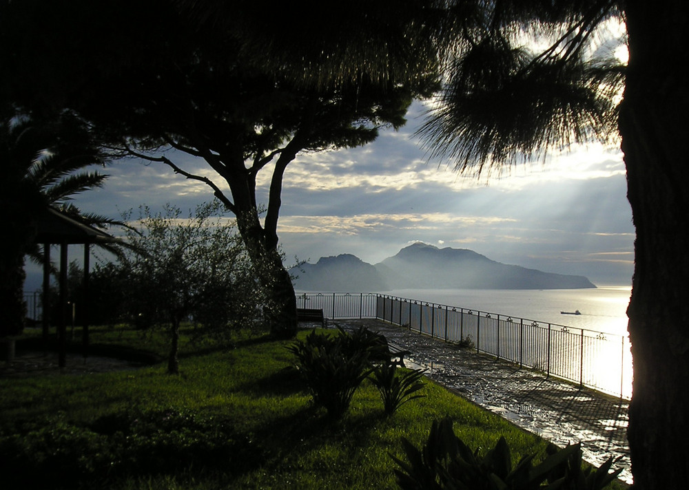 Blick auf Capri