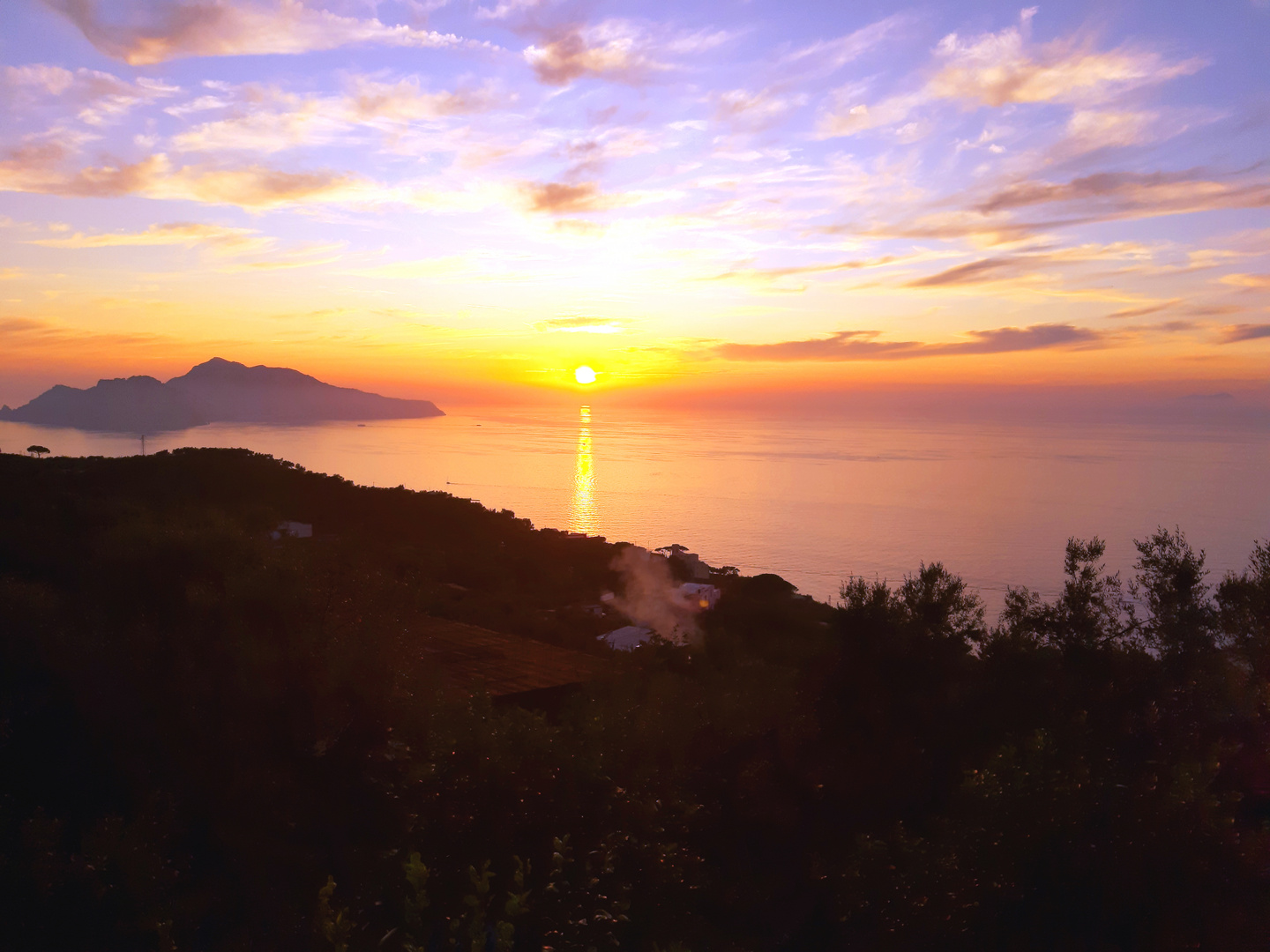 Blick auf Capri