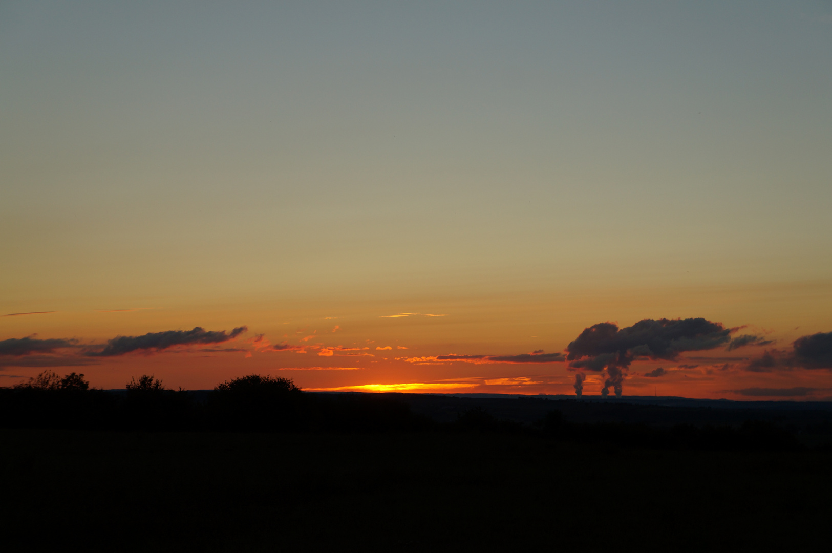 Blick auf Cattenom