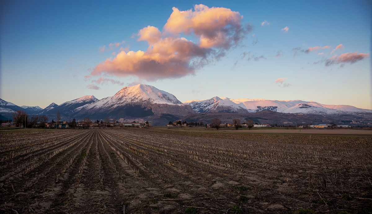 Blick auf Celano