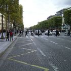 Blick auf Chanselise-Paris