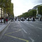 Blick auf Chanselise-Paris