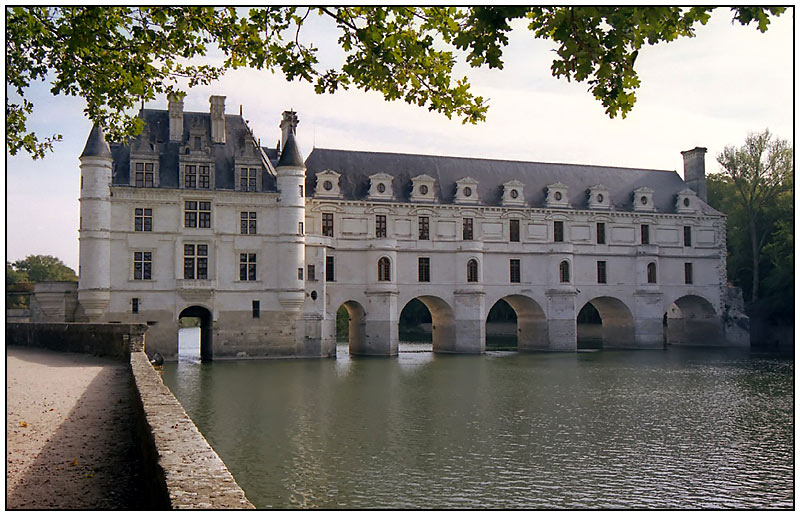 Blick auf Chenonceaux