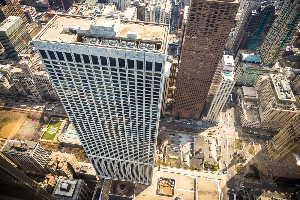 Blick auf Chicago