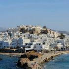 Blick auf Chora, Naxos