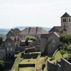 Blick auf Château-Chalon