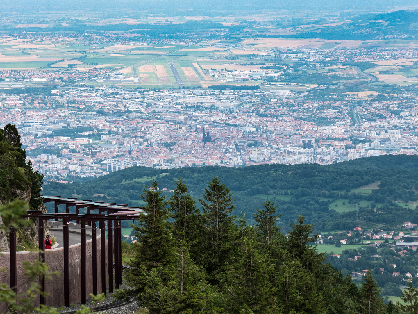 Blick auf Clermont-Ferrand