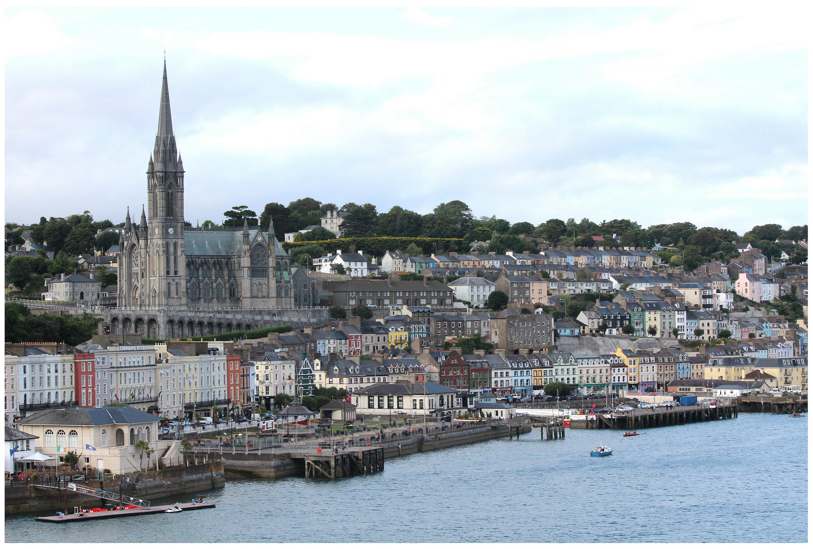 Blick auf Cobh/Cork in Irland