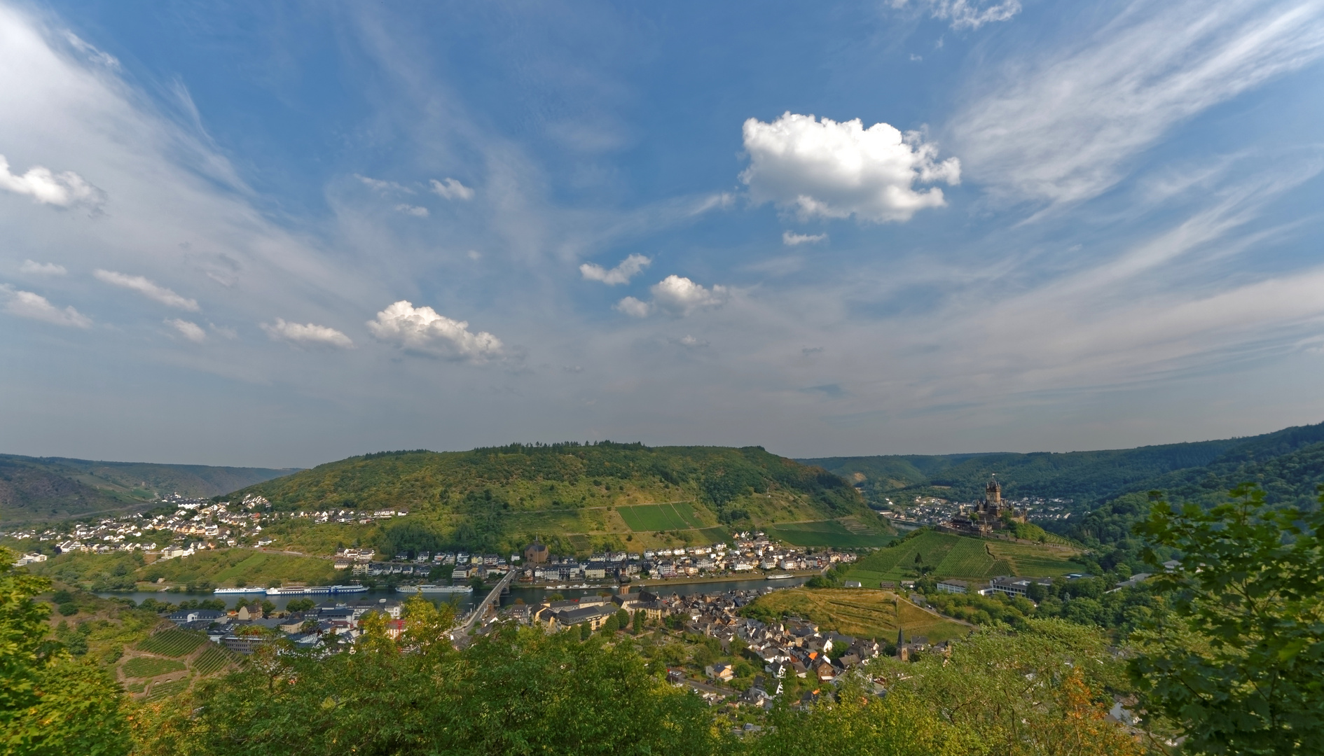 Blick auf Cochem