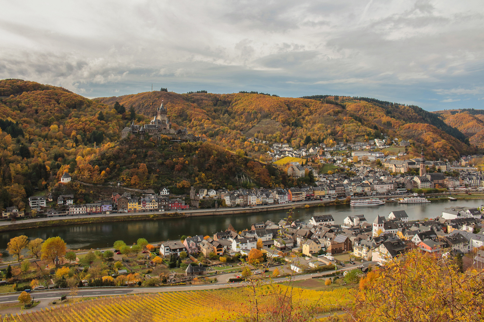 ~ Blick auf Cochem ~