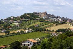 Blick auf Colonnella