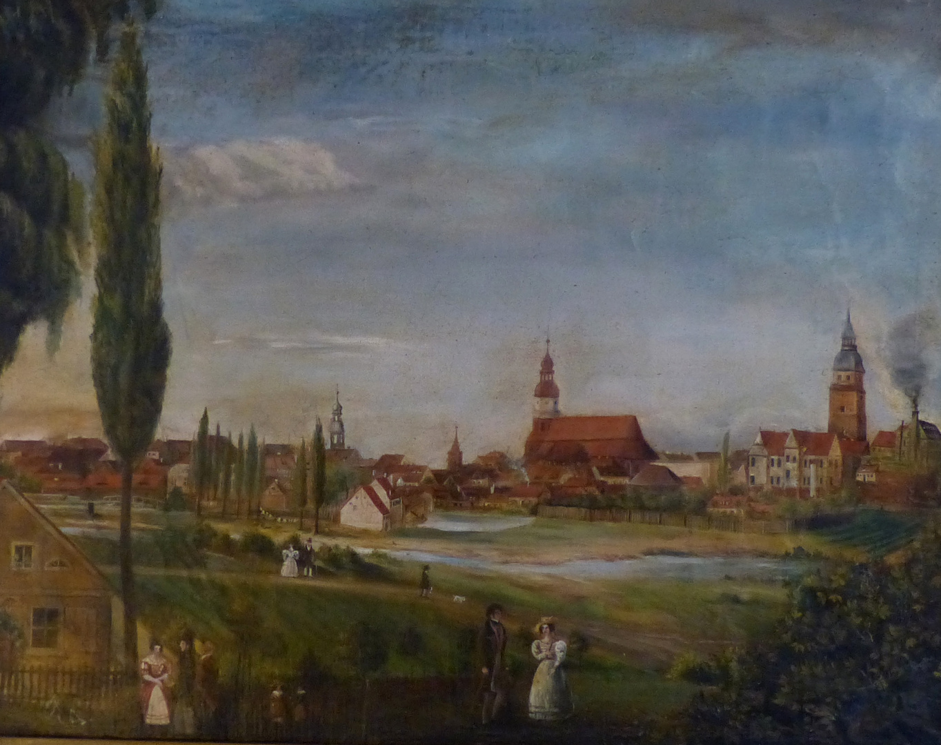 Blick auf Cottbus, Zeitstellung 1840 ff