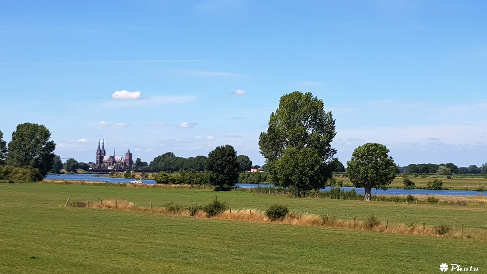 Blick auf Cuijk (NL)