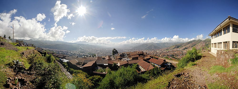 Blick auf Cusco, Peru 2010