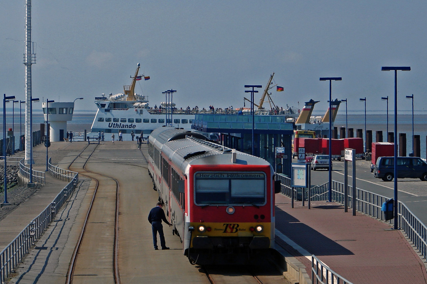 Blick auf Dagebüllmole