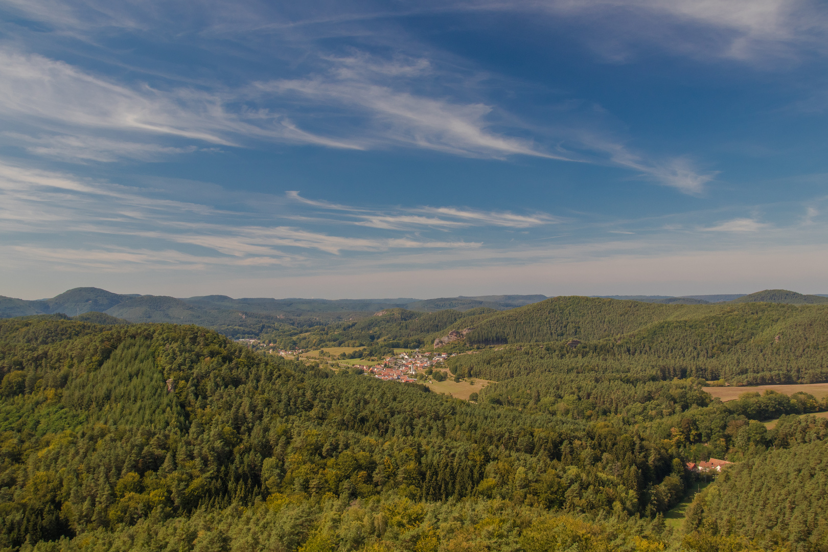 Blick auf Dahn