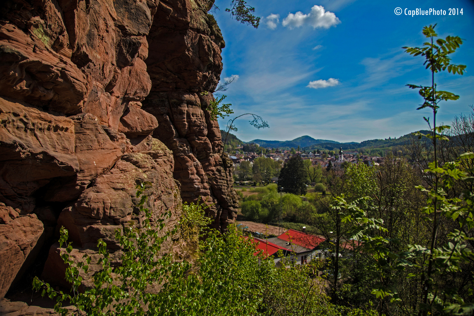 Blick auf Dahn