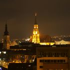 Blick auf das abendliche Cluj