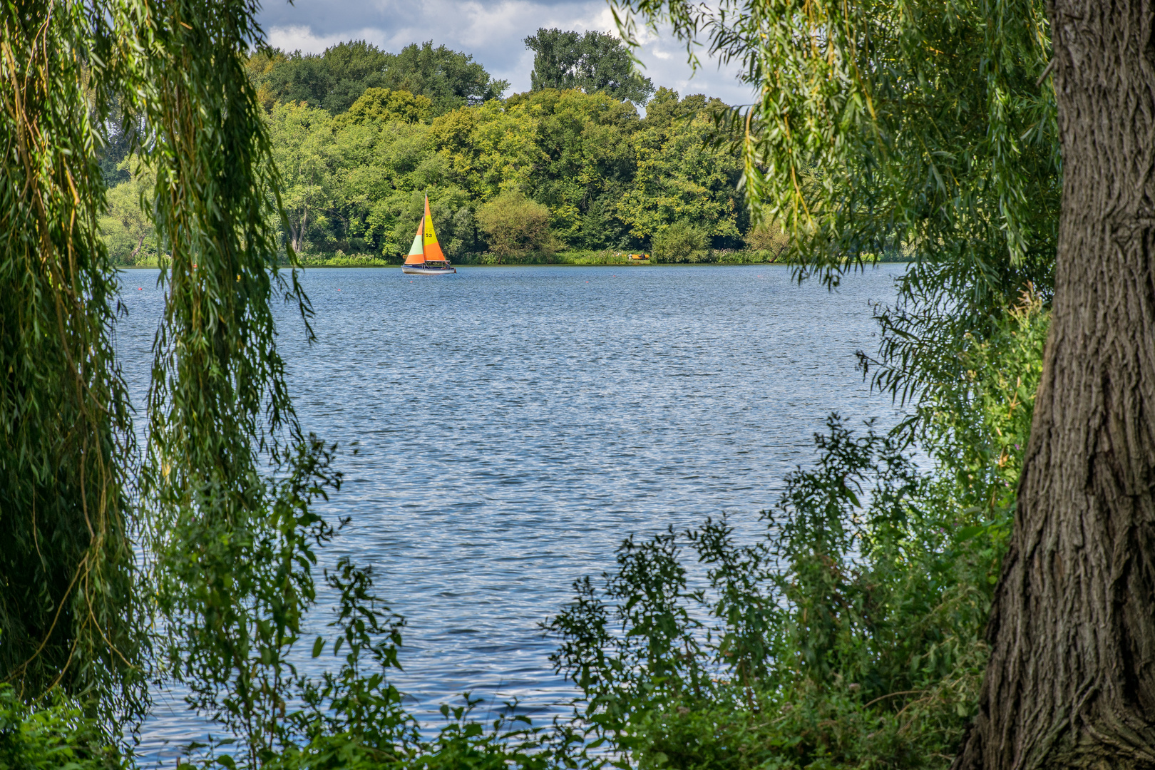 Blick auf das andere Ufer II - Maschsee/Hannover