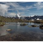 Blick auf das Bietschhorn