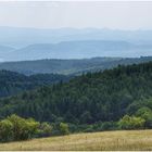 Blick auf das Böhmische Mittelgebirge