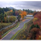 Blick auf das Caracciola-Karussell - Nürburgring-Nordschleife