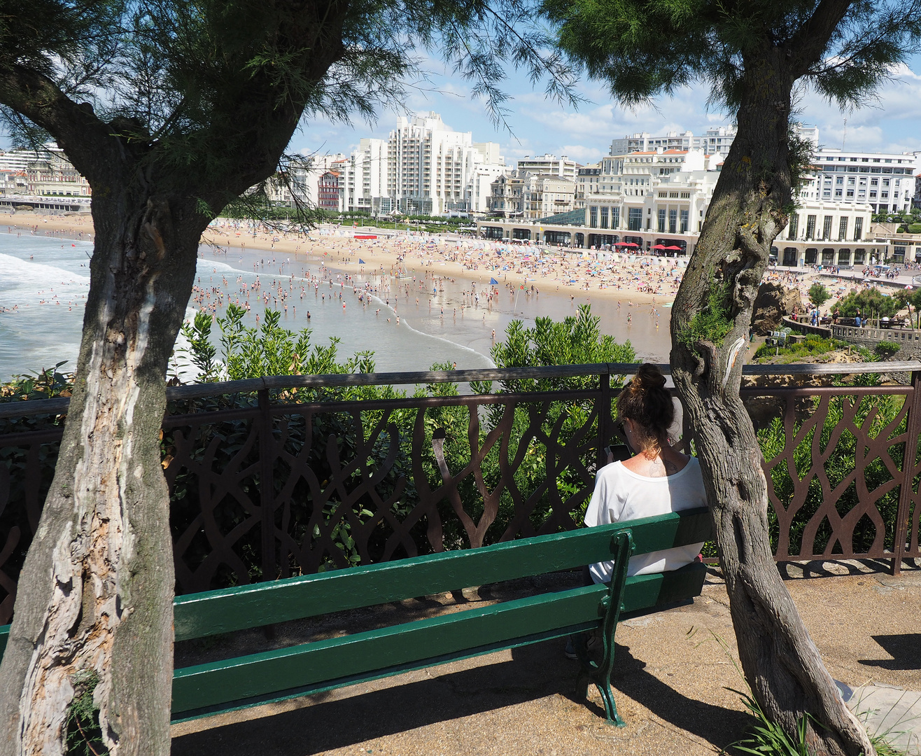 Blick auf das Casino von Biarritz