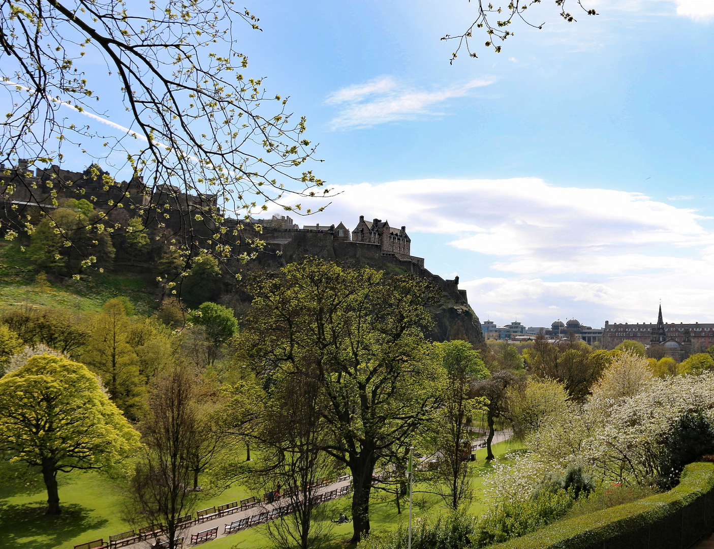 Blick auf das Castle